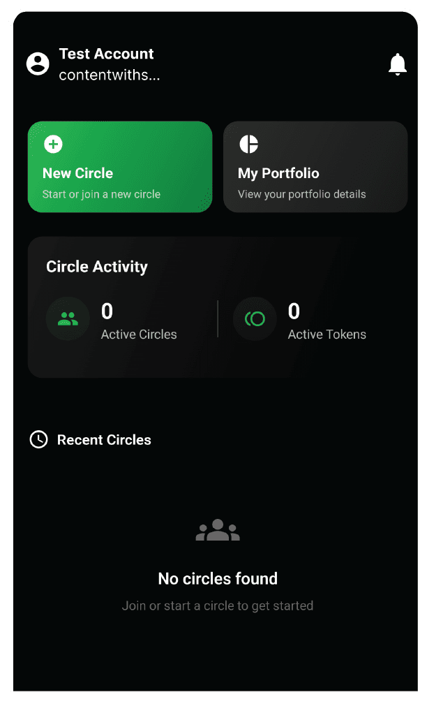Start a New Circle illustration